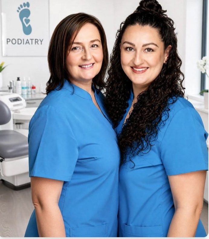Iwona und Danuta Prauße in der Praxis
